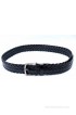 Tops Men, Women Casual Black Genuine Leather Belt(Black)